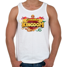 PRINTFASHION Cookie Run Kingdom - Logo - Férfi atléta - Fehér atléta, trikó