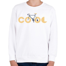 PRINTFASHION COOL biker - Gyerek pulóver - Fehér gyerek pulóver, kardigán