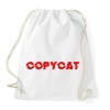 PRINTFASHION Copy cat - Sportzsák, Tornazsák - Fehér
