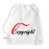 PRINTFASHION Copyright - Sportzsák, Tornazsák - Fehér