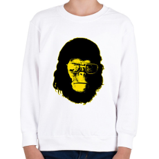 PRINTFASHION Cornelius - Gyerek pulóver - Fehér