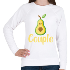 PRINTFASHION Couple - Női pulóver - Fehér