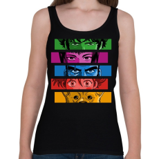 PRINTFASHION Cowboy Bebop too good too bad - Női atléta - Fekete