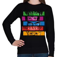 PRINTFASHION Cowboy Bebop too good too bad - Női pulóver - Fekete női pulóver, kardigán