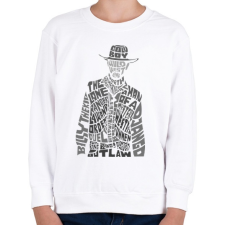 PRINTFASHION Cowboy - Gyerek pulóver - Fehér gyerek pulóver, kardigán