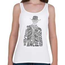 PRINTFASHION Cowboy - Női atléta - Fehér
