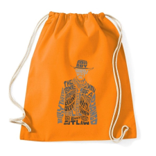 PRINTFASHION Cowboy - Sportzsák, Tornazsák - Narancssárga tornazsák