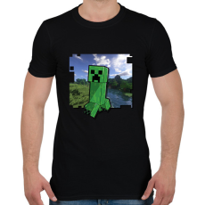 PRINTFASHION creeper2 - Férfi póló - Fekete