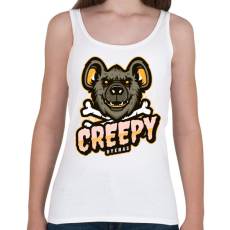 PRINTFASHION Creepy Hyenas - Női atléta - Fehér