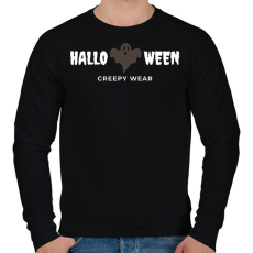PRINTFASHION CREEPY WEAR - Férfi pulóver - Fekete