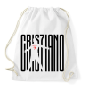 PRINTFASHION Cristiano Ronaldo - Sportzsák, Tornazsák - Fehér
