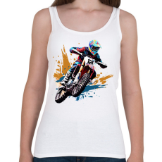 PRINTFASHION Cross - Női atléta - Fehér