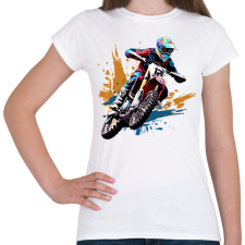 PRINTFASHION Cross - Női póló - Fehér női póló