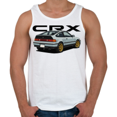 PRINTFASHION CRX - Férfi atléta - Fehér