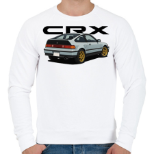 PRINTFASHION CRX - Férfi pulóver - Fehér férfi pulóver, kardigán