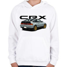 PRINTFASHION CRX - Gyerek kapucnis pulóver - Fehér