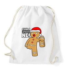 PRINTFASHION Csak a gombokat ne - Sportzsák, Tornazsák - Fehér tornazsák