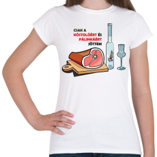 PRINTFASHION Csak a kóstolóért.. - Női póló - Fehér