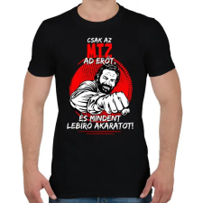PRINTFASHION Csak az MTZ ad erőt - Férfi póló - Fekete férfi póló