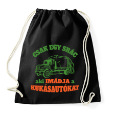 PRINTFASHION Csak egy srác - Sportzsák, Tornazsák - Fekete tornazsák