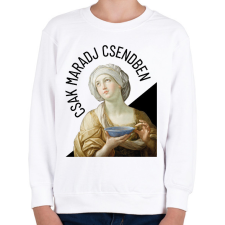 PRINTFASHION Csak maradj csendben - Gyerek pulóver - Fehér gyerek pulóver, kardigán