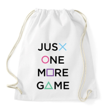PRINTFASHION Csak még egy meccs... - Sportzsák, Tornazsák - Fehér tornazsák