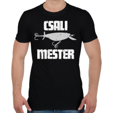 PRINTFASHION Csali mester - Férfi póló - Fekete férfi póló