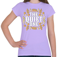 PRINTFASHION Csendes - Női póló - Viola női póló