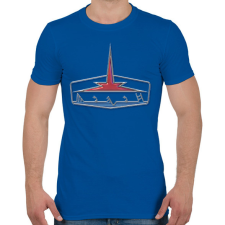 PRINTFASHION csepel logo - Férfi póló - Királykék férfi póló