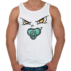 PRINTFASHION Csibész kölyök - Férfi atléta - Fehér