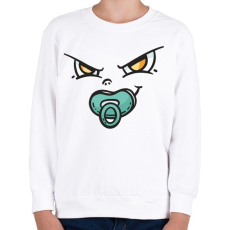 PRINTFASHION Csibész kölyök - Gyerek pulóver - Fehér