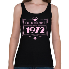 PRINTFASHION csillag-1972-pink - Női atléta - Fekete