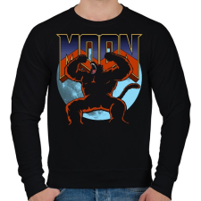 PRINTFASHION Csillagharcos Doom - Férfi pulóver - Fekete férfi pulóver, kardigán