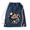 PRINTFASHION Csillagos patkány - Sportzsák, Tornazsák - Sötétkék