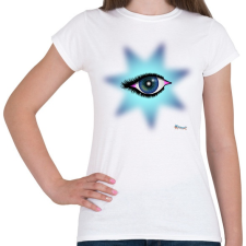 PRINTFASHION Csillagszem - Női póló - Fehér női póló