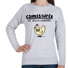PRINTFASHION CSIRKÉS JÁTÉK - Női pulóver - Sport szürke