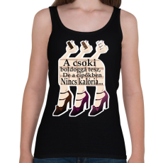 PRINTFASHION csoki és cipők - Női atléta - Fekete