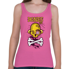 PRINTFASHION Csontok - Női atléta - Rózsaszín