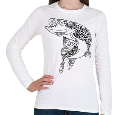 PRINTFASHION csuka - Női hosszú ujjú póló - Fehér női póló