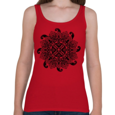 PRINTFASHION Cthulhu hívása - Női atléta - Cseresznyepiros