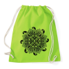 PRINTFASHION Cthulhu hívása - Sportzsák, Tornazsák - Limezöld