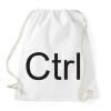 PRINTFASHION CTRL - Sportzsák, Tornazsák - Fehér