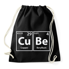 PRINTFASHION Cube - Sportzsák, Tornazsák - Fekete tornazsák