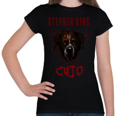 PRINTFASHION cujo 2 - Női póló - Fekete