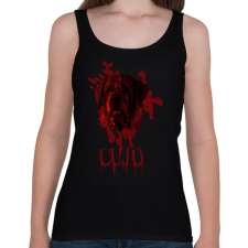 PRINTFASHION cujo - Női atléta - Fekete női trikó
