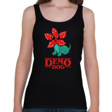 PRINTFASHION Cuki demodog - Női atléta - Fekete