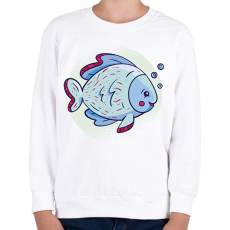 PRINTFASHION Cuki hal - Gyerek pulóver - Fehér