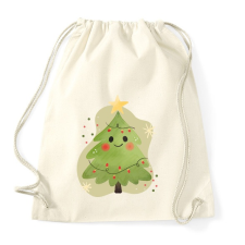PRINTFASHION Cuki karácsonyfa - Sportzsák, Tornazsák - Natúr tornazsák