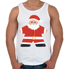 PRINTFASHION Cuki Mikulás - Férfi atléta - Fehér atléta, trikó