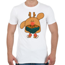 PRINTFASHION Cukiság - Férfi póló - Fehér férfi póló